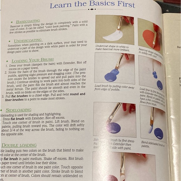 CLEARANCE ~  Techniques for Beginning Painters Craft Book - Picture 10 of 13